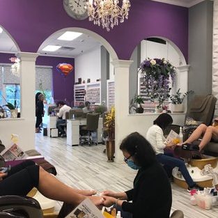 angel purple salon