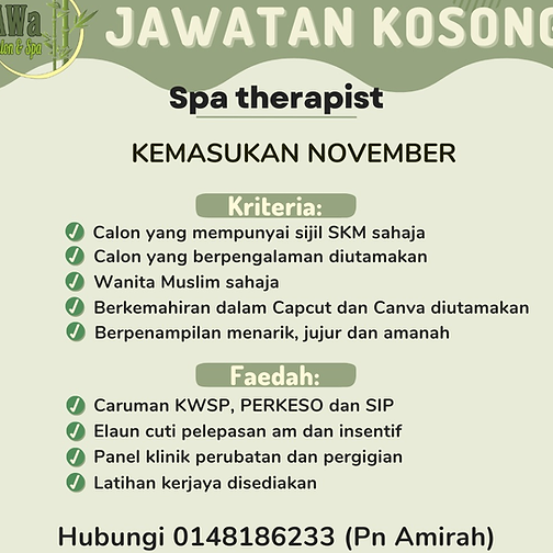 awa salon spa tumpat