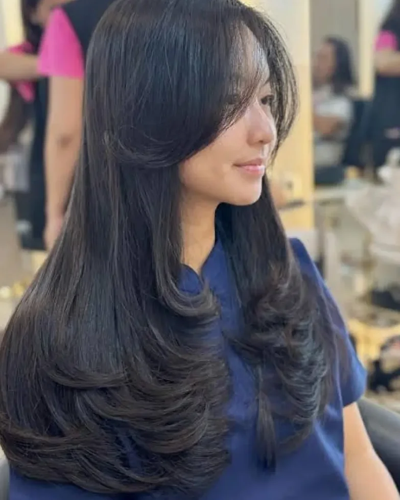 gunting rambut wanita