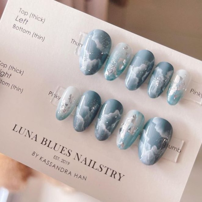 luna blues nailstry ipoh nail salon